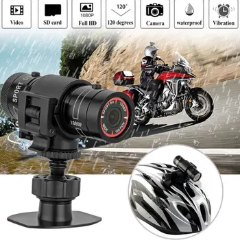 F9 Камера HD Планински велосипед, мотоциклет шлем, спортна екшън камера, видео DV видеокамера Full HD 1080p, автомобилен видеорекордер