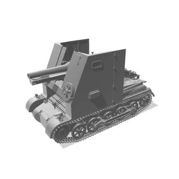 SSMODEL 48709 V1.7 1/48 3D Печатни Набор от модели От Смола Немски Самоходни Оръдия Sturmpanzer I Bison