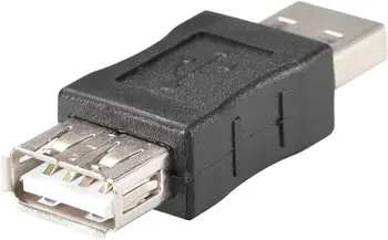Жак-USB удължителен кабел a от мъжа към жената, конектор за USB от жена на жена, удължителен кабел USB Тип-A към USB Type-A за жените и 5 бр.