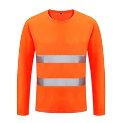 Луминесцентна светоотражающая защитно риза с висока видимост, работно облекло Hi Vis, бързосъхнеща строителна работно облекло