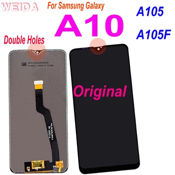 Оригиналният Super Amoled LCD дисплей за Samsung Galaxy A10 Lcd A105 A105F SM-A105F LCD дисплей с сензорен екран Дигитайзер В събирането на