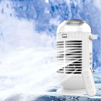 Преносим вентилатор на климатика, USB охладител на въздуха, распылительный овлажнител, 3 цвята, вентилатор, водно охлаждане, мини-вентилатор за климатик за дома