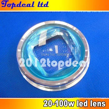 67 мм led стъклен обектив + алуминиево пръстен + рефлектор 4 комплекта серия за 20 W 30 W, 50 W 60 W 90 w 100 W 120 Watt led