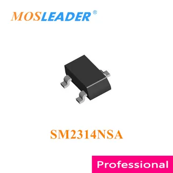 Mosleader SM2314NSA SOT23 3000 бр. SM2314 SM2314NSAC-TRG 20 НА 4.5 A N-Канален Произведено в Китай с Високо качество
