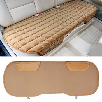 Възглавница за задната седалка на колата дишаща удобен зимен подложка за защита на задния ред седалки Универсален размер за всички седани и джипове