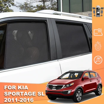 За Kia Sportage SL 2010-2015 Магнитен Авто сенника на Предното Предното Стъкло на Окото Рамка Завеса Задното Странично Прозорец на сенника