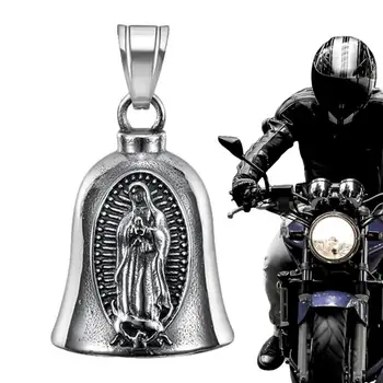 Камбанка за каране на мотоциклет, класически изящни медальон с изображение колокольчика за каране на мотоциклет, камбанка за каране на късмет за мъже, аксесоари за двигатели