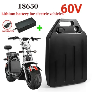 Литиева батерия за электромобиля, водоустойчив батерия 18650, 60 40 ah, за двухколесного складного електрически скутер Citycoco, мотор + зарядно устройство