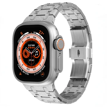 Промяна Метална Каишка За Apple Watch Ultra Band 49 мм 8 7 45 мм, От Неръждаема Стомана Гривна iWatch 6 5 4 3 SE2 44 мм 42 мм Correa